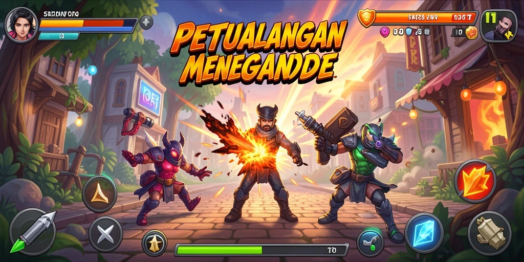Screenshot gameplay menarik dari 5RT yang menunjukkan aksi seru.