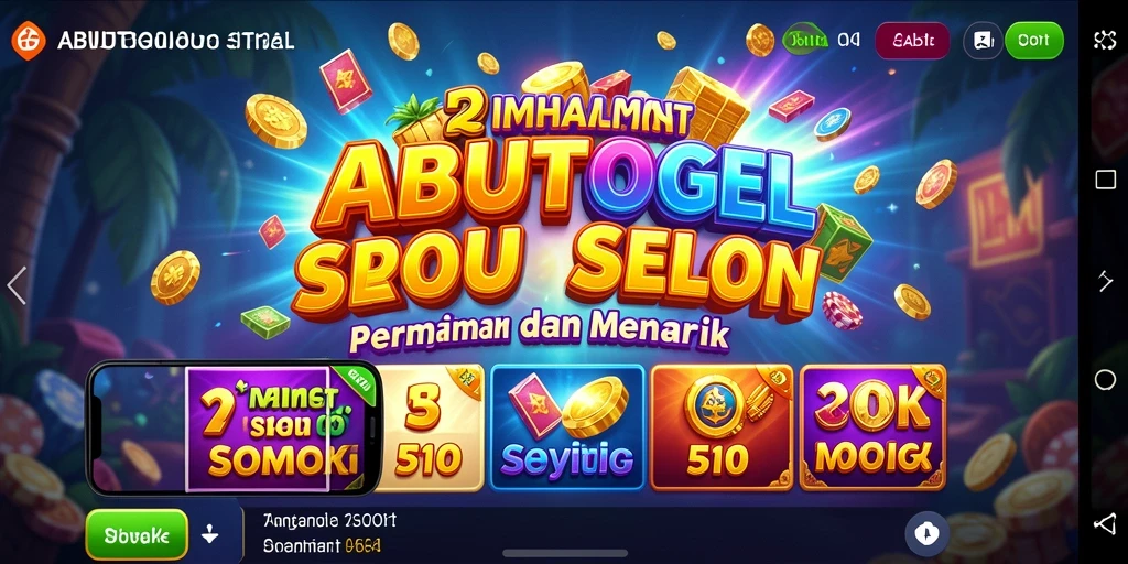 Tampilan menarik gameplay Slot ABUTOGEL dengan simbol dan tema beragam.