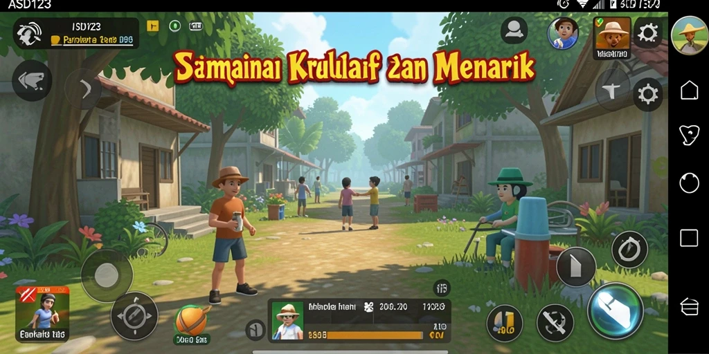 Tampilan gameplay ASD123 yang menakjubkan dan realistis.