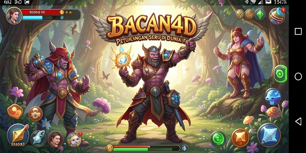 Gameplay petualangan menegangkan di BACAN4D.