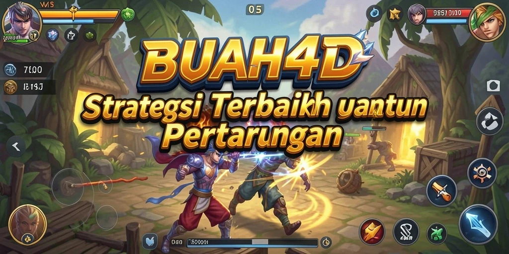 Tampilan gameplay BUAH4D yang penuh tindakan dan strategi.