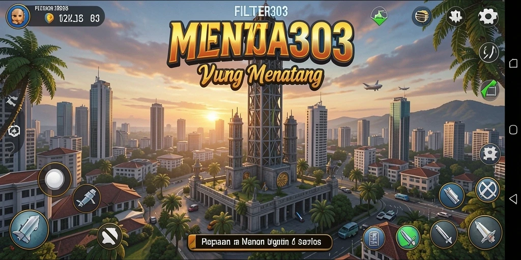 Tangkapan layar menunjukkan aksi gameplay Tower Defense yang seru dan menantang.