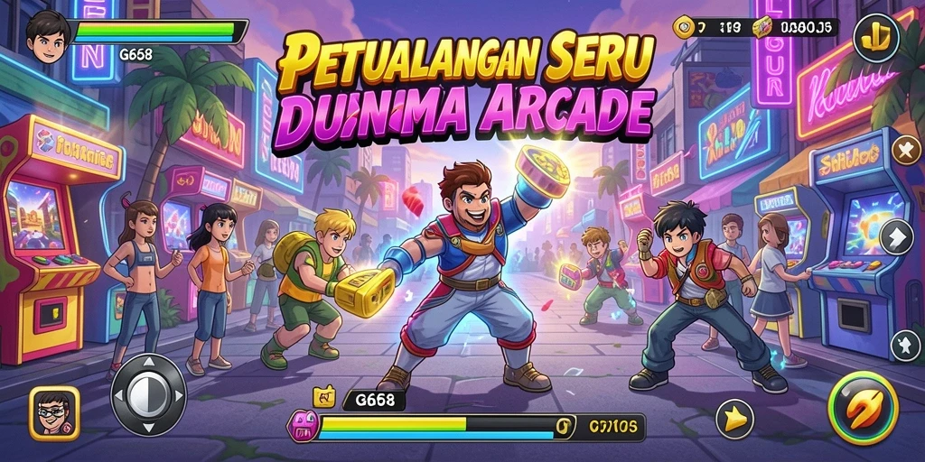 Gameplay G668 menampilkan aksi seru dan tantangan menarik.