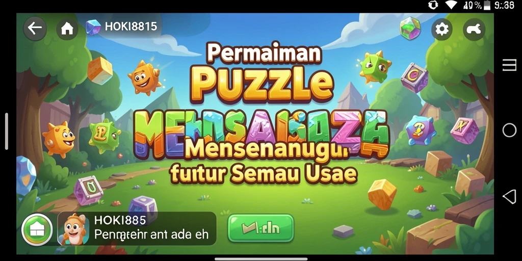 Tampilan gameplay seru dan menantang dari HOKI8815.