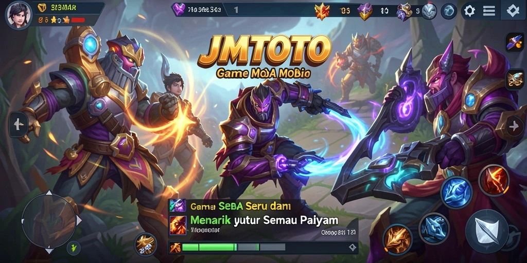 Tampilan utama gameplay JMTOTO yang intens dan seru.