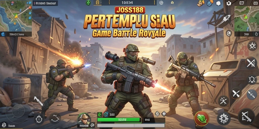Gameplay seru pertempuran di JOSS188 yang mendebarkan.