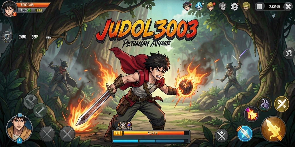 Tampilan gameplay JUDOL303 yang seru dan penuh warna.