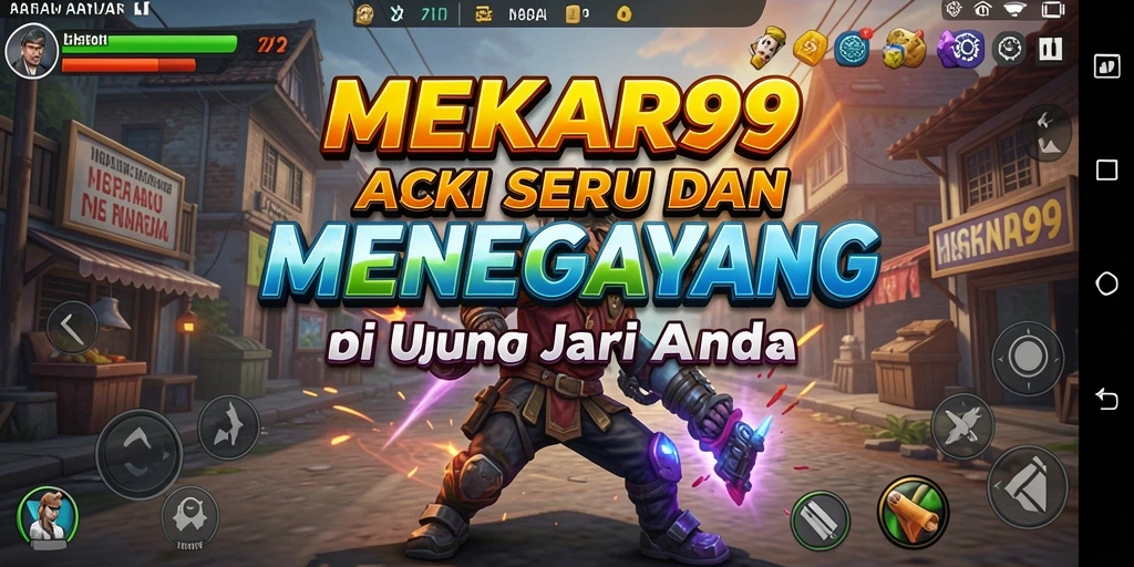 Screenshot permainan <strong>MEKAR99</strong> yang penuh aksi spektakuler.