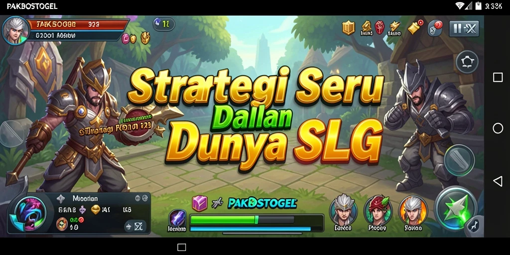 Tampilan screenshot menunjukkan aksi strategis yang mendebarkan dalam permainan.