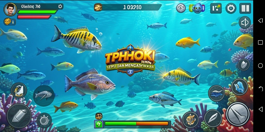 Screenshot gameplay PPHOKI yang menarik dan penuh aksi Tembak Ikan.