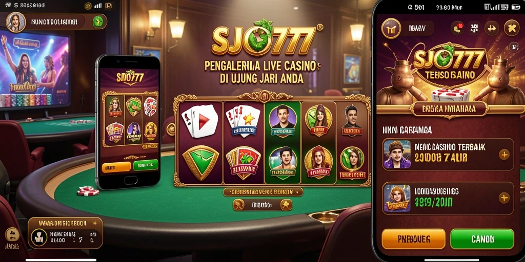 Gameplay Live Casino yang mendebarkan di SJO777.